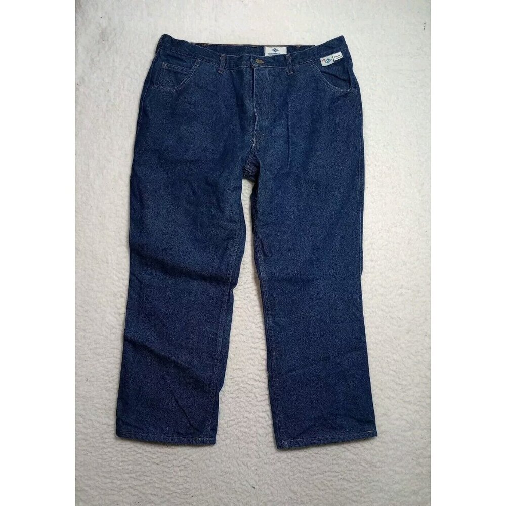 National Safety Apparel Jeans 42x30 Flame Resistant Lined Indura Westex USA